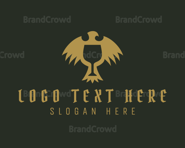 Medieval Eagle Goblet Logo