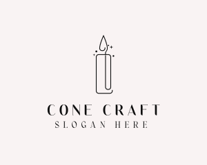 Candle Light Sparkle logo design