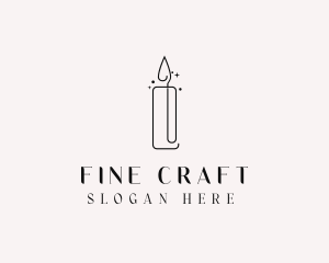 Candle Light Sparkle logo design