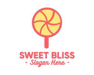 Sweet Lollipop Candy logo design