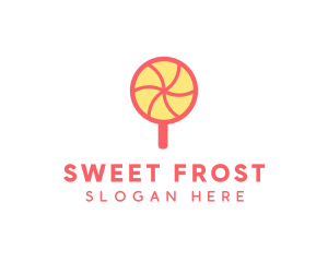 Sweet Lollipop Candy logo design