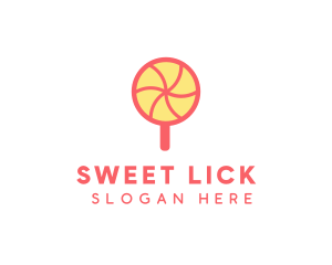 Sweet Lollipop Candy logo design