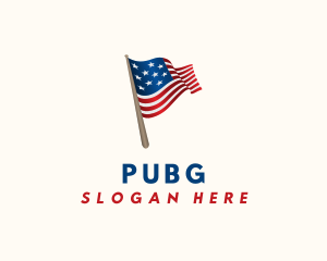 Politician - American Political Flag logo design
