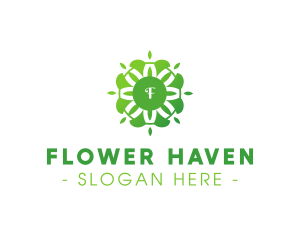 Floral Flower Mandala logo design