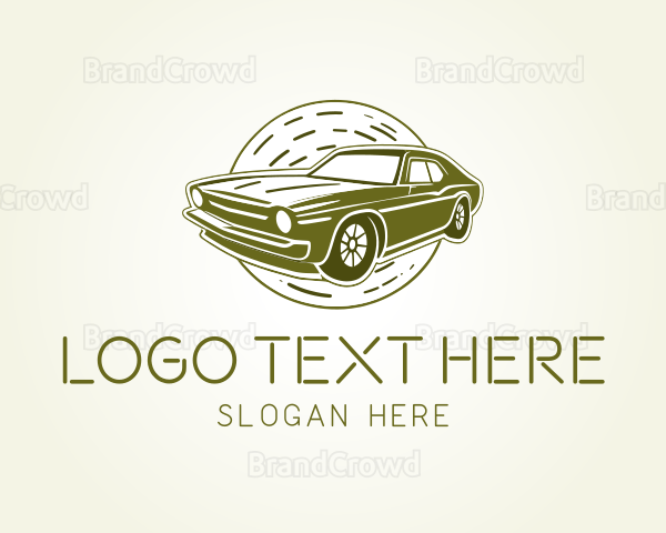 Classic Retro Car Logo