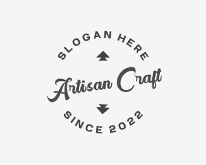 Cursive Business Craft logo design