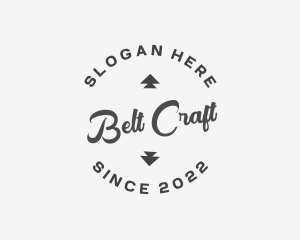 Cursive Business Craft logo design