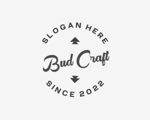 Cursive Business Craft logo design