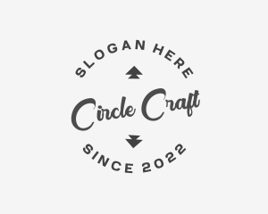 Cursive Business Craft logo design