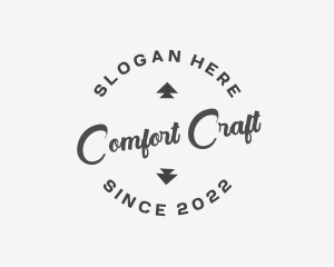 Cursive Business Craft logo design