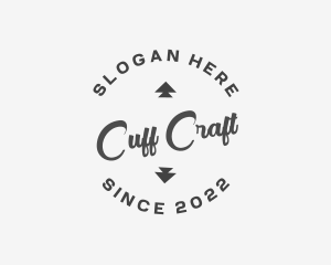 Cursive Business Craft logo design