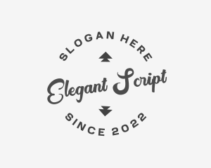 Cursive Business Craft logo design