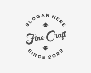 Cursive Business Craft logo design