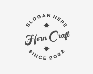 Cursive Business Craft logo design