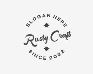 Cursive Business Craft logo design