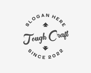 Cursive Business Craft logo design