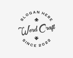 Cursive Business Craft logo design