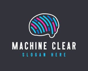 Machine Advanced Brain logo design