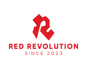 Red Letter R logo design