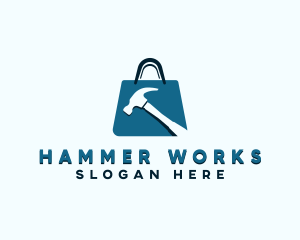 Hammer - Hammer Hardware Bag logo design