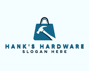 Hammer Hardware Bag logo design