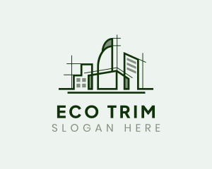 Eco Friendly Home Property logo design