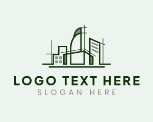 Eco Friendly Home Property Logo