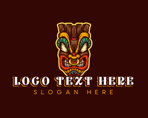 Hawaii - Hawaii Tiki Mask logo design