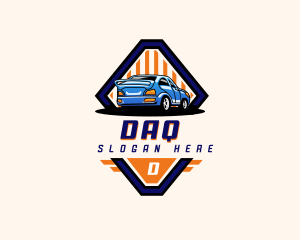 Race - Automotive Race Car logo design