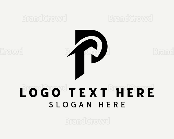 Professional Brand Letter P Logo