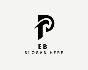 Professional Brand Letter P  Logo