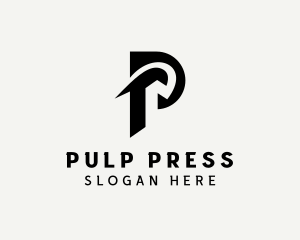 Professional Brand Letter P  logo design