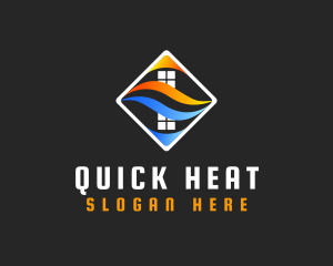 Property Heating Cooling logo design