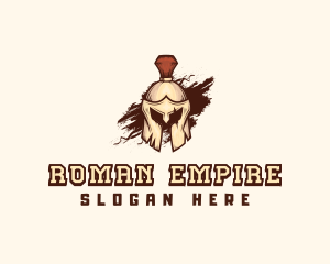 Roman - Roman Helmet Armor logo design