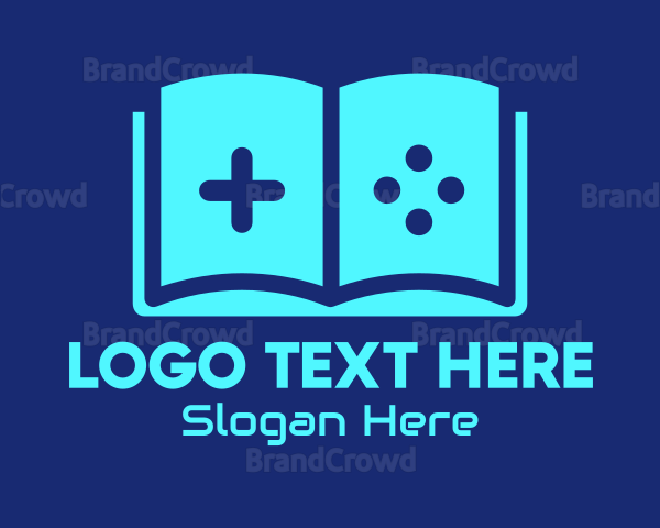 Book Game Controller Logo