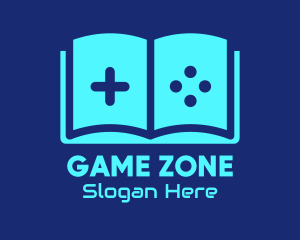 Book Game Controller logo design