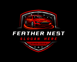 Car Shield Vehicle logo design