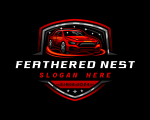 Car Shield Vehicle logo design