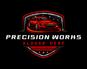 Car Shield Vehicle logo design