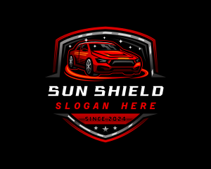 Car Shield Vehicle logo design