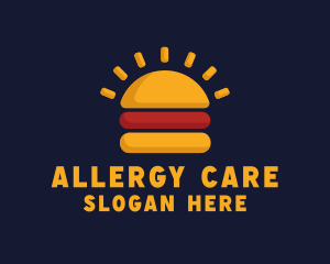 Morning Burger Sandwich logo design