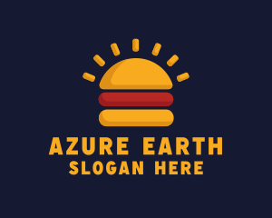 Morning Burger Sandwich logo design