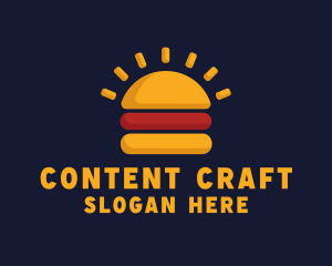 Morning Burger Sandwich logo design