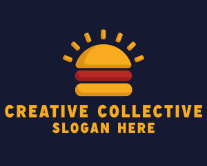 Morning Burger Sandwich logo design