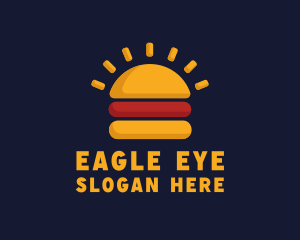 Morning Burger Sandwich logo design