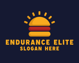 Morning Burger Sandwich logo design