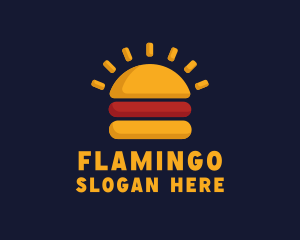 Morning Burger Sandwich logo design