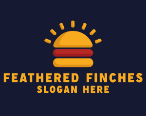 Morning Burger Sandwich logo design