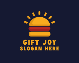 Morning Burger Sandwich logo design