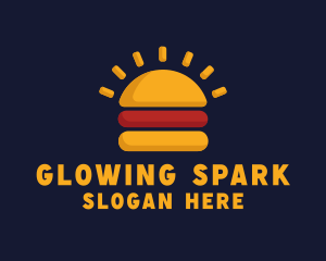 Morning Burger Sandwich logo design